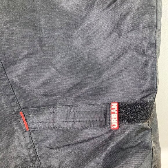 Youth Urban Cycling Apparel Mountain Bike Cargo Shorts Black 2X - Picture 4 of 5